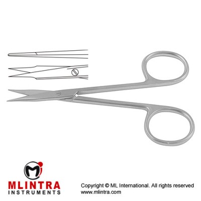 Stevens Tenotomy Scissor Straight - Sharp/Sharp Stainless Steel, 10 cm - 4"
